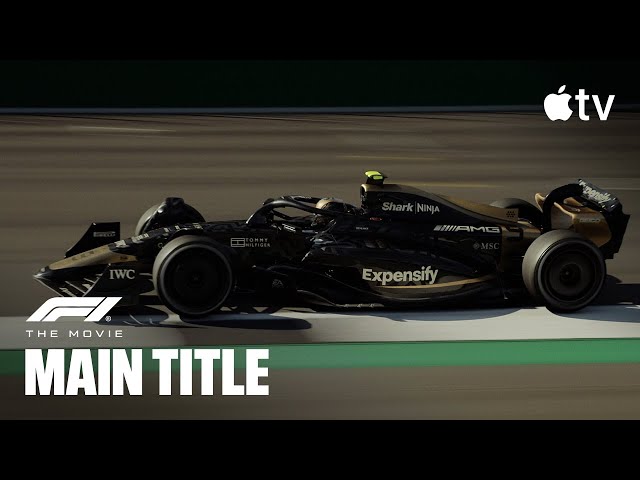 F1® The Movie — Opening Title Sequence | Apple TV