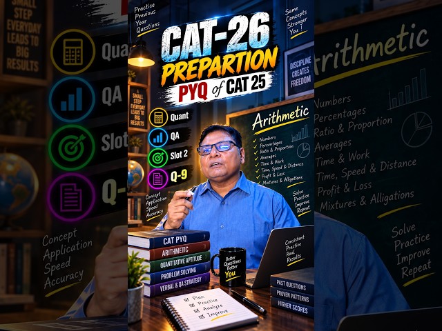 CAT 26|PYQ-CAT 25| Slot-2 | Quant-QA |Arithmetic-SI/CI-EMI | MBA-NMAT, XAT, IIFT, SNAP, CMAT |KUNDAN