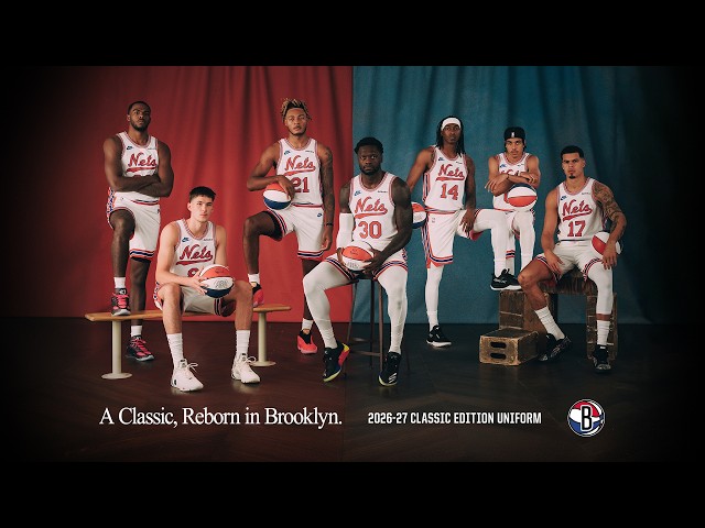 Brooklyn Nets Unveil 2026-27 Classic Edition Uniform