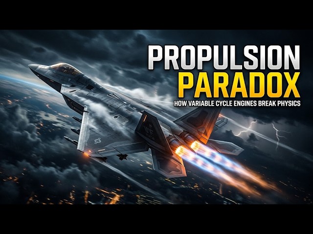 The Propulsion Paradox: How Variable Cycle Engines Redefine Fighter Jet Supremacy