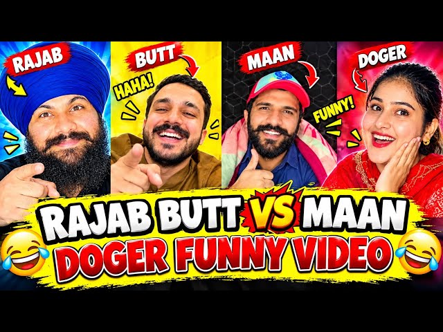 Rajab BUtt and Maan Dogar Very Very Funny Moments | Indian Reaction On Rajab Butt #rajabfamily