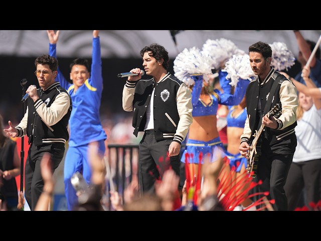 Jonas Brothers FULL Halftime Show at the Melbourne Game @amex 