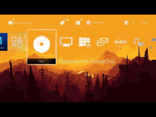 PlayStation 4 - Firewatch (Dynamic Theme)