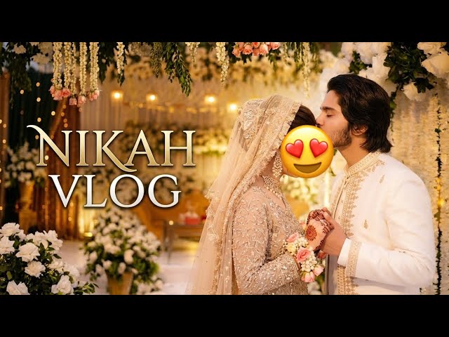 Nikah Vlog ❤️‍🩹 | A Beautiful Day of Love & Happiness | Dr Eman Ali 