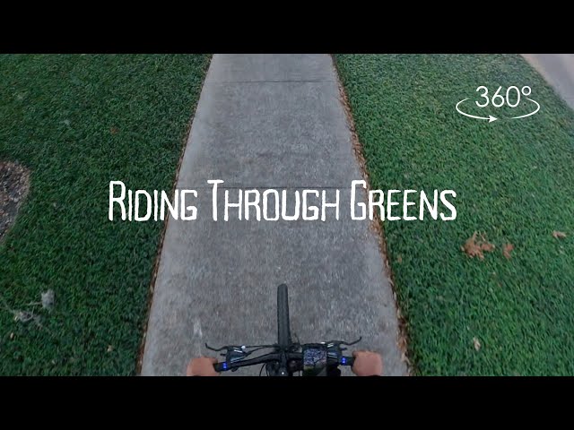 Into the Greens | 360 video | Insta 360X5