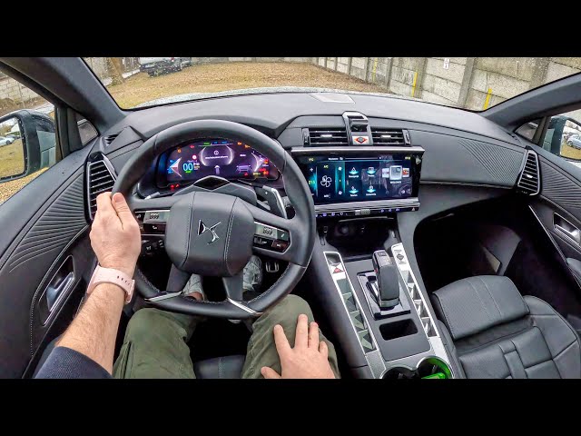 2023 DS 7 Crossback E-Tense 4x4 [1.6 PureTech 300HP] |0-100| POV Test Drive #1634 Joe Black
