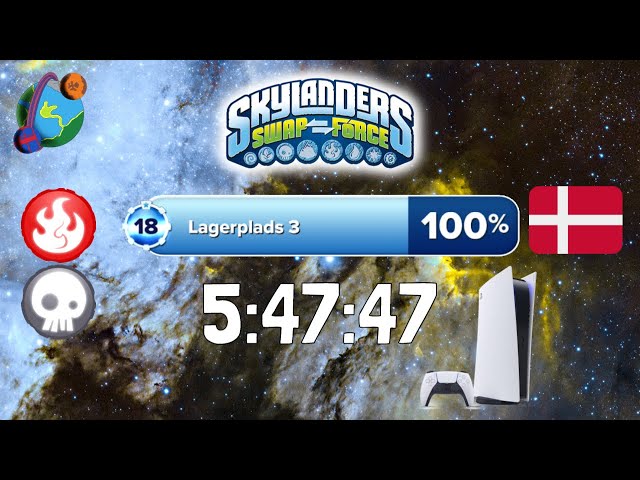 [Former World Record] Skylanders: Swap Force - 100% (HD) Speedrun in 5:47:47