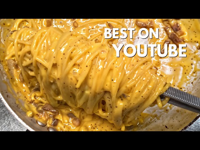 This Might Be the Best Carbonara Recipe on YouTube