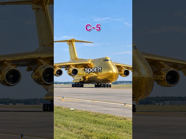 Rookie Turns C-5 Into a GOLD Plane 😳