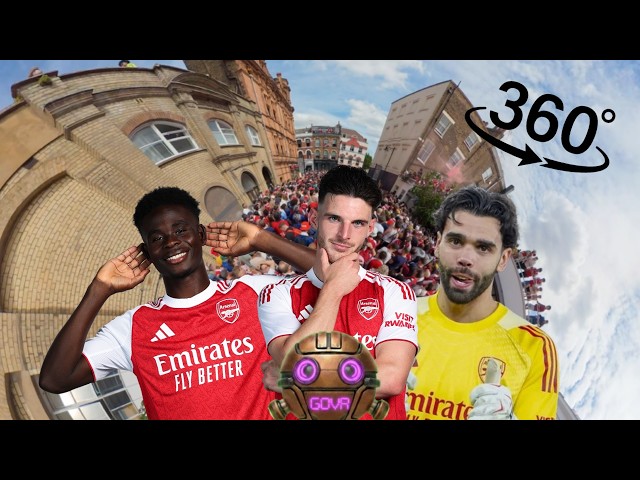 360° VR: Arsenal Parade Simulation Corrupted! (Interactive Find Game)