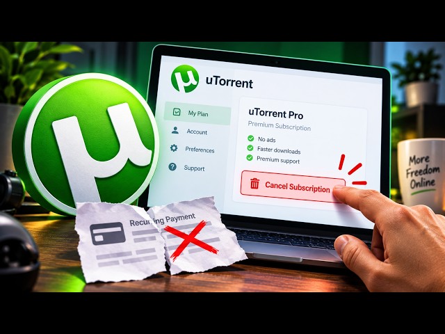 Cancel Your BitTorrent Subscription BEFORE the Next Charge! (uTorrent)