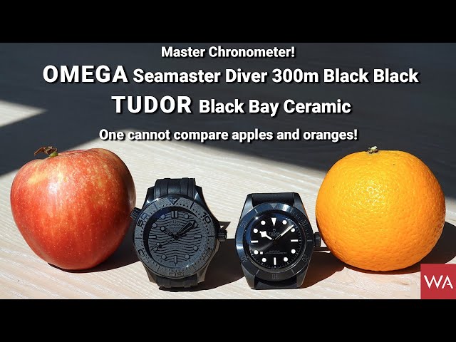 OMEGA Seamaster Diver 300m & TUDOR Black Bay Ceramic. MASTER CHRONOMETER! Apples & Oranges!