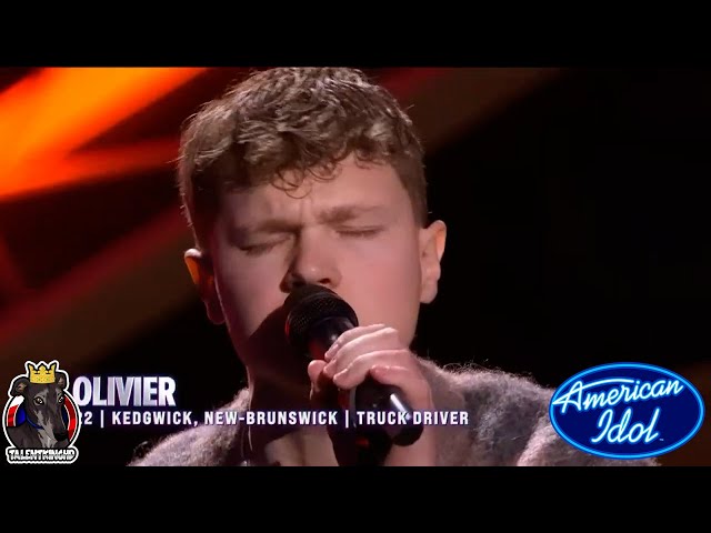Olivier Say Something Performance | American Idol 2025 Hollywood Week Day 1