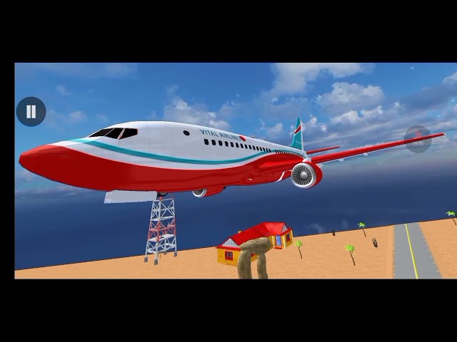 Airplane Pilot Car Transport Aeroplane Simulator