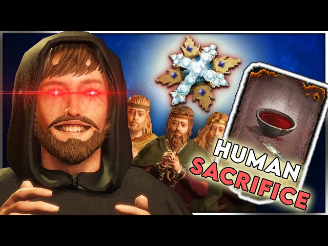 Pleasing God with HUMAN SACRIFICE | Crusader Kings 3 By God Alone
