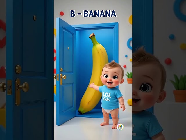 🔤 Learn A to F Alphabet for Kids! 🌈 Fun 3D ABC Adventure | ABC Learning for Toddlers 🎨