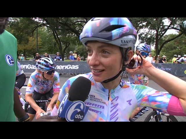 Chiara Consonni of Italy wins the women's race