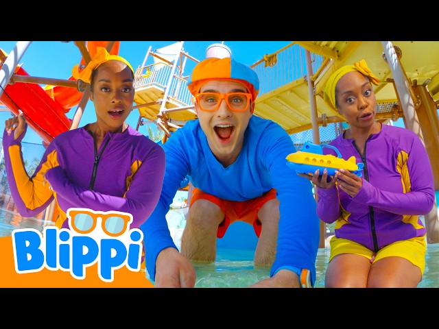 Sink or Float Adventure At The Waterpark! 💦| Blippi's Day Out | Rescue Adventures