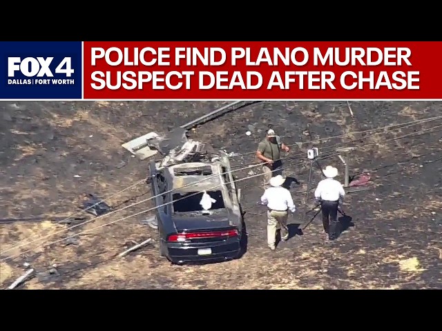 Plano murder suspect dies after police chase, standoff