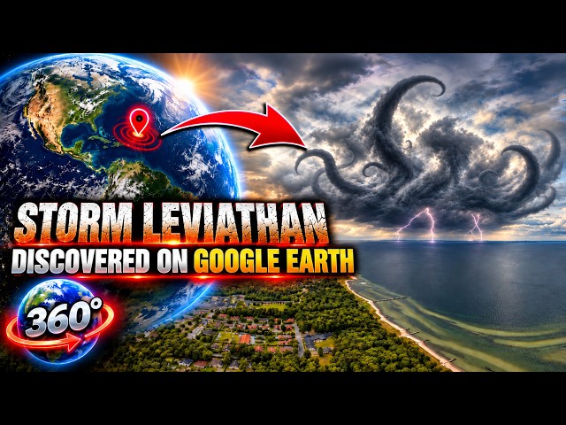 Video 360° - Terrifying Storm Leviathan Discovered on Google Earth – Giant Cloud Monster!