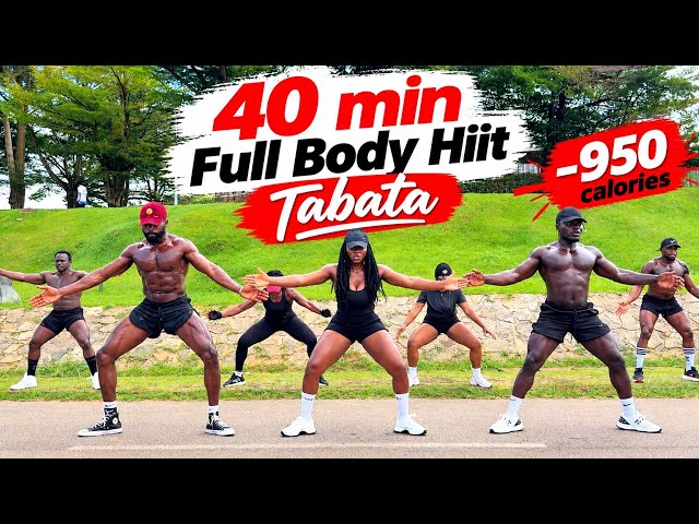 40Minutes Tabata/ Hiit workout for fat loss at home/-950 cal/No equipment