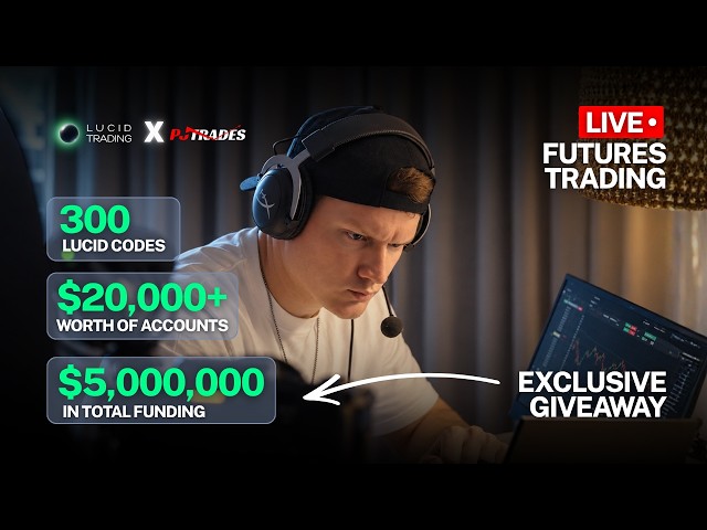 #1 Futures Trading Live Stream + Lucid Giveaway