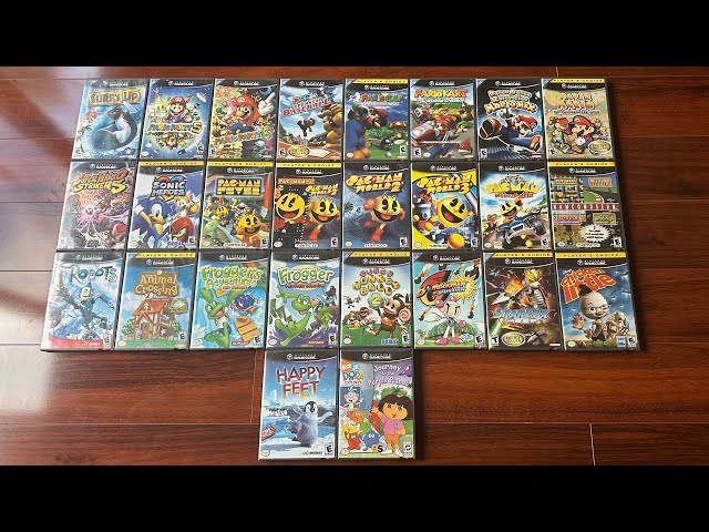 My Nintendo GameCube Game Collection (2024)