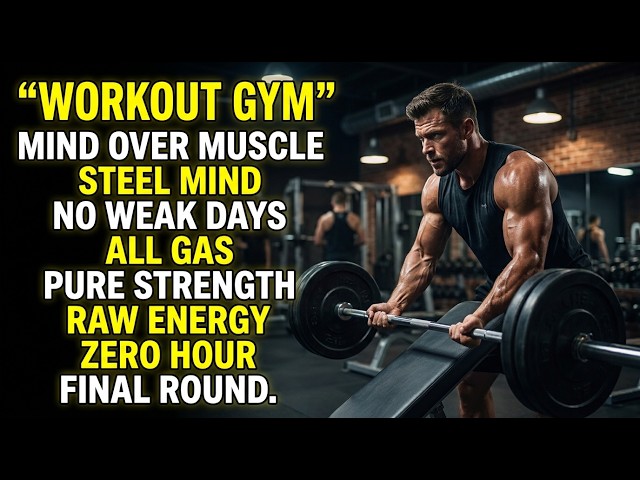 ONE MORE REP – LETTER TO MYSELF💪🔥 | Rap HIPHOP Workout Music | Gym Motivation Anthem