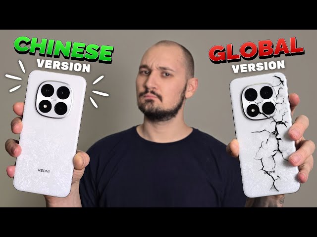 DON'T BUY The WRONG Phone! Redmi Note 15 Pro+ Chinese vs Global