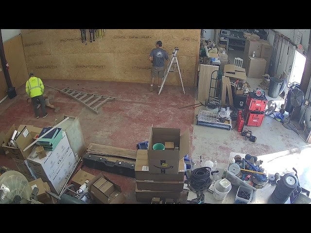 Man Falls Hard After Ladder Slips Out From Under Him - 1858638