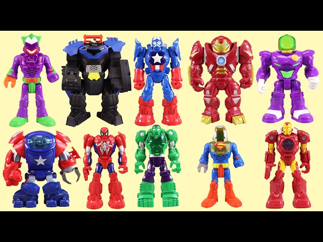 Help Choose Toy Robots For A Pretend Play Story 🌟 Super Mario Galaxy 🪐 Imaginext Batman & Hulk 🤖