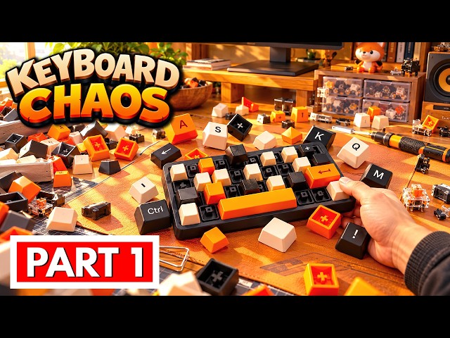 KEYBOARD CHAOS - Full Gameplay Walkthrough Part 1 [FULL GAME] No Commentary