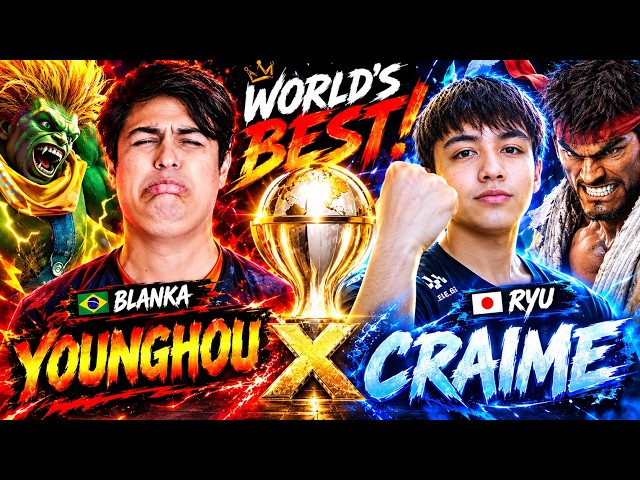 🔥 SF6 — Ryu (CRAIME vs YoungHou) Blanka🔥Street Fighter 6