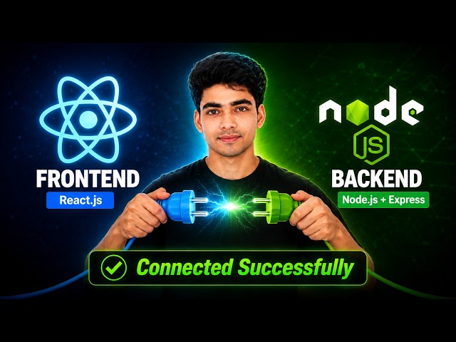 How to Connect Frontend and Backend (2026) | React and Node.js API Tutorial for Beginners