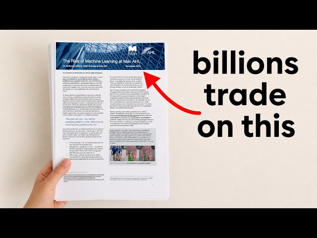 I Found How a $60 Billion Hedge Fund Uses Machine Learning to Trade. I Tested It.