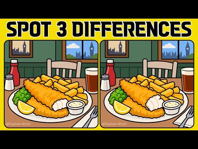 A Fun Spot the Difference Brain Workout for Sharp Eyes (Normal)