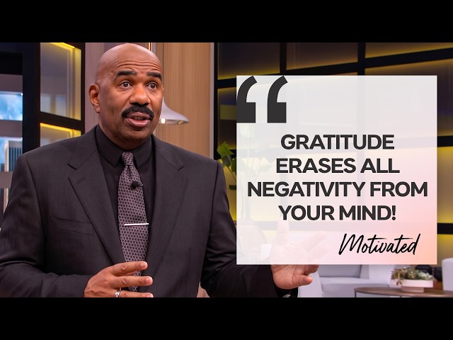 The Simple Trick to Erase ALL Negativity! | Steve Harvey