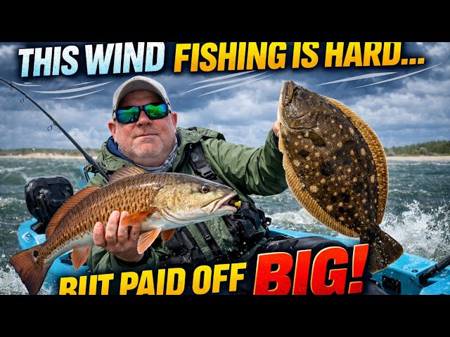 This Wind Made Fishing HARD… But Paid Off BIG