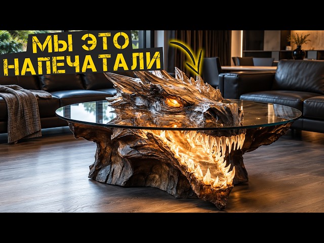 You won't believe it, but this table was 3D printed! 3D printing business