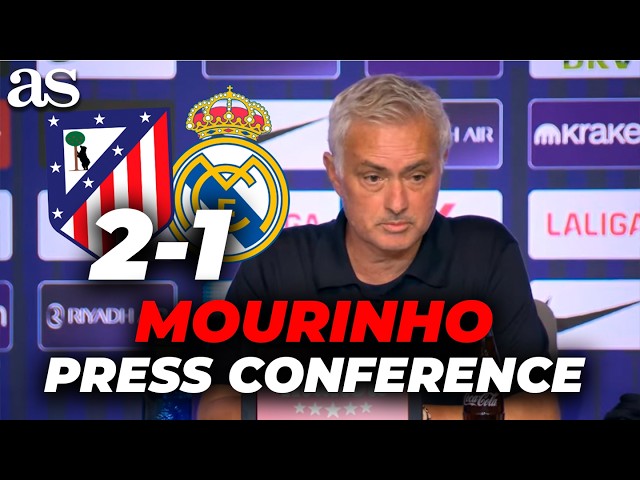 MOURINHO FULL PRESS CONFERENCE after REAL MADRID’S DEFEAT at the METROPOLITANO