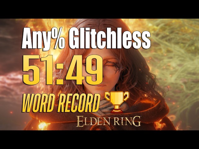 Elden Ring Speedrun Any% Glitchless  in 51:49 IGT (WR)