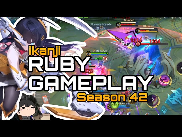 My First Game at Season 42 | RUBY Special Gameplay PT.1 | ikanji | MLBB