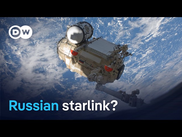 Russia is racing to bring its own satellite internet to the battlefield – and beyond | DW News