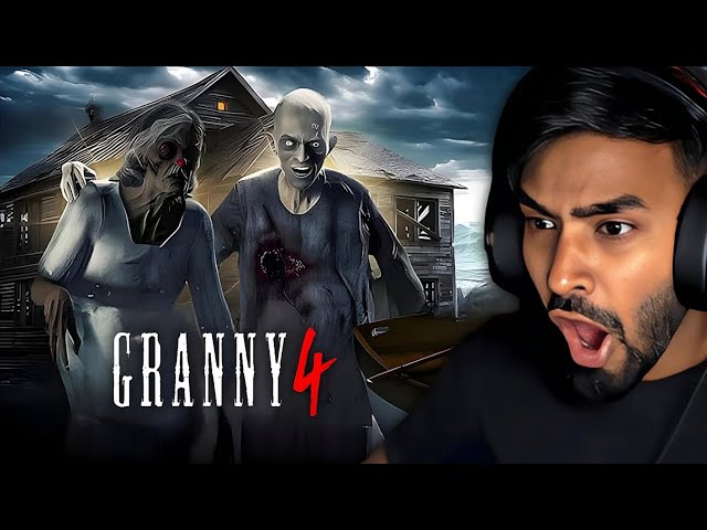 CAN I ESCAPE FROM GRANNY HOUSE | TECHNO GAMERZ HORROR GAME | TECHNO GAMERZ