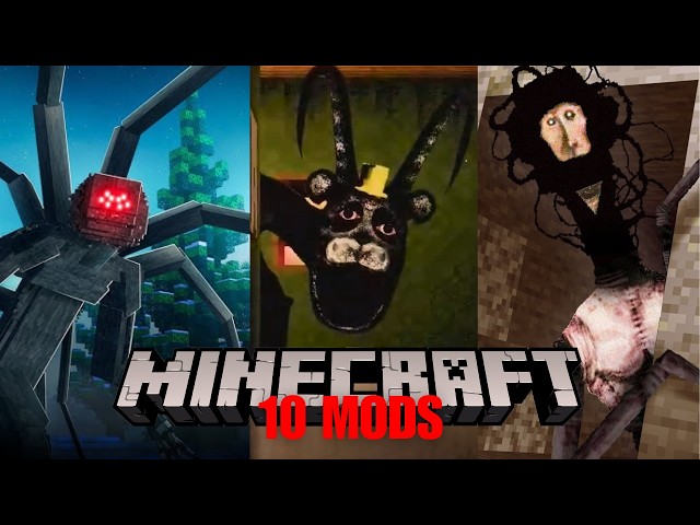 Top 10 SCARY mods you NEED for Minecraft 1.20.1