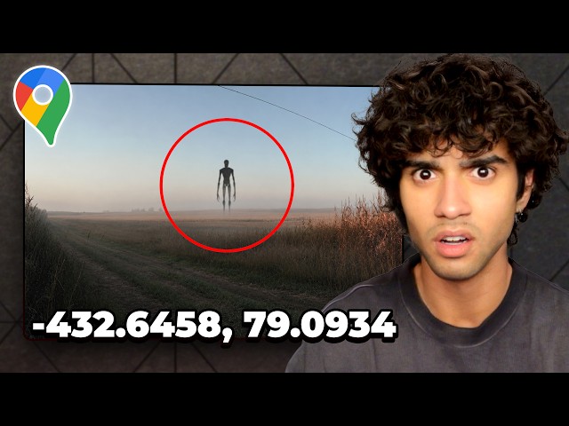 Disturbing Places in Google Maps