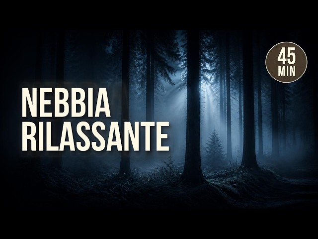 "Suoni Rilassanti per Dormire e Studiare | 45 Minuti di Nebbia Eterea in Loop"