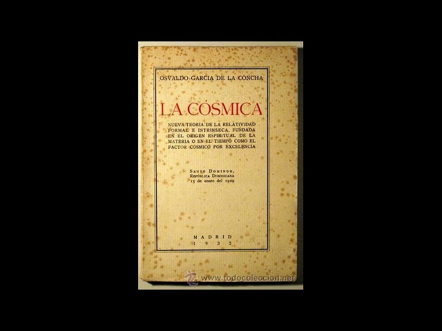 Ch1- Garcia De La Concha's Message To Albert Einstein