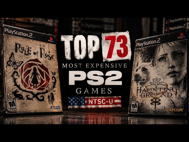 Top 73 MOST expensive PS2 games NTSC-U | BEST PlayStation 2 games to COLLECT in the USA