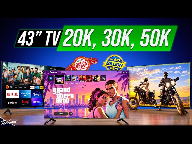 Don't Buy a 43" TV in BBD Sale Before Watching This! 🔥 Best 4K TV Under ₹20K–₹50K (2026)